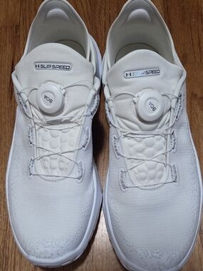 Under Armour Slip Speed BOA White Shoes